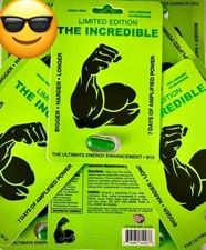 Incredible Male Booster 5 Capsules Plus 2 Samples Free To Try Works Great😎😎 picture