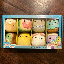 Squishmallows Food 5” plushies in a  Box Set of 8 by Kellytoy- Retired picture