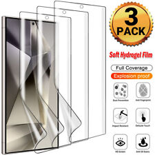 3Pcs For Samsung Galaxy S25 S24 Ultra Plus S23 S22 S21 Hydrogel Screen Protector picture