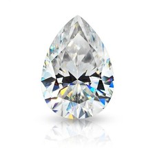 4 Ct Lab Grown CVD Diamond Natural D Color Pear Cut VVS1 Clarity Certified Loose picture