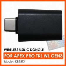 Genuine OEM SteelSeries Apex Pro TKL Gen 3 Wireless USB-C Dongle | MPN: KB25TX picture