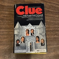 Clue by Michael McDowell (1986 Mass Market) 1st Printing Rare Movie Novelization picture