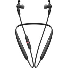 Jabra Evolve 65e Wireless Neckband Earbuds In-Ear Headphones Headset - Black picture
