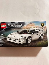 LEGO Speed Champions 76908 Lamborghini Countach NEW Retired 262 Pieces picture