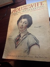 TODAYS HOUSEWIFE MAY 1926 MODERN HOUSEKEEPING STORIES FASHIONS EMBROIDERY picture