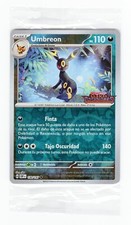 *READ* 1x ESP SPANISH Umbreon Reverse Holo Stamped Sealed 130 PROMO Pokemon Card picture