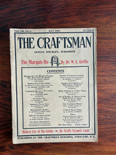 The Craftsman Magazine Gustav Stickley Mission Arts & Crafts  MAY 1903 picture