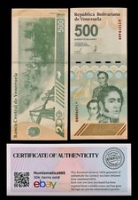 Venezuela 500 Digitales Qty: 1 Ea 2023 UNC 500 Million bolivar Soberano COA #2 picture