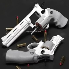 ZP5 357 Soft Dart Blaster Revolver Toy Gun Continuous Fire Outdoor Game picture
