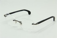 NEW MORGENTHAL FREDERICS WYATT 07 041M BLACK AUTHENTIC FRAMES EYEGLASSES 52-19 picture