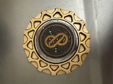 Vintage Enkei Racing EK98 92 Threaded Mesh Rim Custom Wheel Center Cap GOLD picture