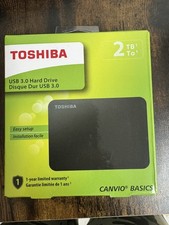 Toshiba Canvio Basics 2TB Portable External Hard Drive USB 3.0, Black - HDTB520X picture