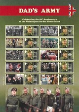 GB QEII #LS111 2018 Dad's Army Smiler Sheet U/Mint MNH picture