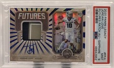 2020 Panini Legacy Jordan Love Futures Sapphire Patch Auto /25 PSA 9 RC picture