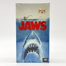Jaws 1975/1991 VHS Tape NEW SEALED WITH MCA WATERMARKS SHIPS FAST picture