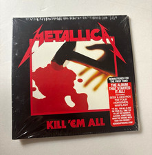 Metallica Kill 'Em All Remastered CD Album Blackened 2016 BLCKND002R picture