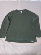 Orvis Womens Cozy Green Crewneck Pullover Sweatshirt Size. Small picture