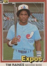 1981 Donruss - Tim Raines #538 (RC) SGC 9 picture