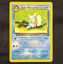 Dark Wartortle Team Rocket 46/82 Uncommon Regular Unlimited LP picture
