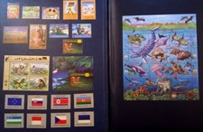 UN NY 1998 United Nations 719-742 MNH Year Set Collection w/ Flags & Sheet of 12 picture