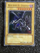 Konami Yu-Gi-Oh TCG Red-Eyes B. Dragon Ultra Rare Holo LOB-070 Unlimited EN picture