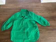 KMJ Kate McHale Jensen Kelly Green Meeghan Shirt Size Small Worn Once  picture