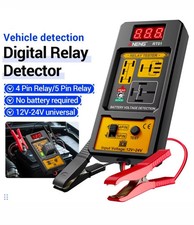 New Automotive Electronic Relay Car Relay Tester -4/5Pin 12V Car Diagnostic Tool picture