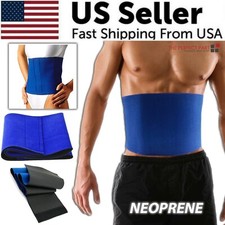 Waist Trimmer Belt Sweat Band Wrap Ab Stomach Weight Loss Fat Burner Slimming picture