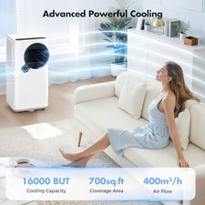 QXPZTK PORTABLE AIR CONDITIONERS, 16000 BTU 6-IN-1 COOLING, DEHUMIDIFIER - picture