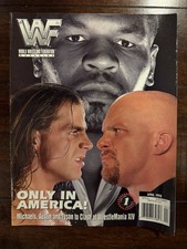 Vintage April 1998 WWF Wrestling Magazine Austin Michaels Tyson picture