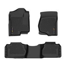 3PC Floor Mats Fits 2007-2013 2011 Chevrolet Silverado & GMC Sierra 2500 3500 US picture