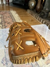 Vintage Sears Ted Williams 16152 Jr Pro Style Pocket Leather Baseball Glove picture