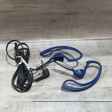 Sony MDR-J10 Stable Ear Clip Stereo Wired Headphones Blue 2009  picture