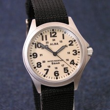 [UK STOCK] SEIKO ALBA Field Gear AQPK401 Lume Field Watch Japan Exclusive Model picture