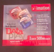 DataPlay Digital Media 3-Pack 500MB (2002) Sealed picture