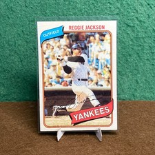1980 Topps Baseball / Reggie Jackson #600 picture