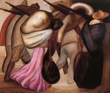 Las Soldaderas José Clemente Orozco – 1926 VINTAGE poster print Home Decor picture