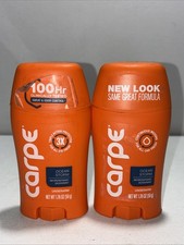 2 Sealed Carpe Ocean Storm Antiperspirant Deodorant 1.76 Oz Each picture