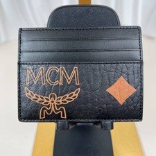 MCM Aren Maxi Visetos Card Case NWT picture