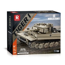 Brand New Original Reobrix World of Tanks Tiger-I  77031  1140pcs 1:28 For 14+ picture