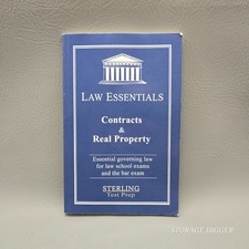 Contracts & Real Property Law Essentials Bar Exam Preparation Book Paperback picture