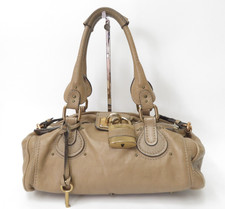 Authentic Chloe Paddington Leather Handbag Shoulder Bag I#53131 picture