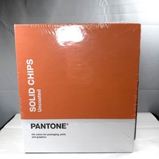 Pantone Solid Chips Uncoated Ink Colors For Packaging, Print And Graphics SEALED picture