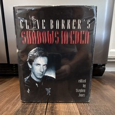 Clive Barker’s Shadows In Eden First Edition 1991 Horror Book Dust Cover picture