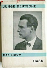 Young Germans, Max Sidow Hate, Max Sidow Dedication, Signed picture