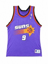 Vtg 90s Nba Phoenix Suns Dan Majerle #9 Champion Jersey Size 44 Made In Usa picture