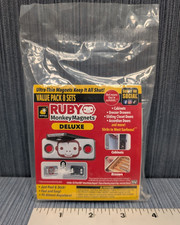 RUBY Monkey Magnets Cabinet and Drawer Magnet Fast and Easy Install 8 Sets picture