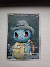Squirtle Pokemon Card FULL ART Display Art Card picture