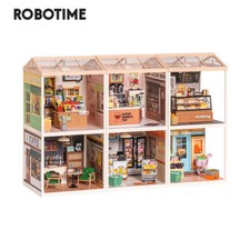 Rolife 1:24 Super Creator Plastic 3D Dollhouse 6-set Decor DIY Adult Xmas Gifts picture