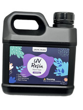 UV Resin 2.2 Lbs, Upgrade Crystal Clear Hard Ultraviolet Epoxy Resin Glue, Low picture